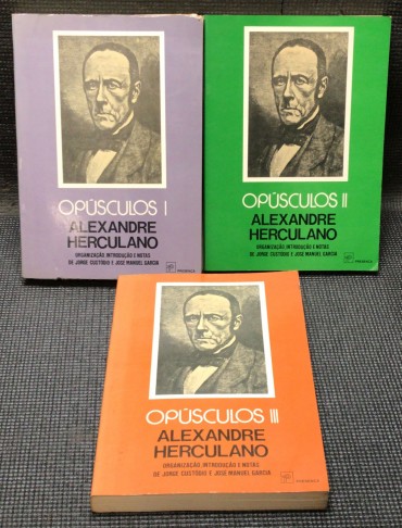 «Opúsculos - III Volumes»