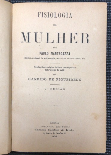 «Fisiologia da Mulher» 