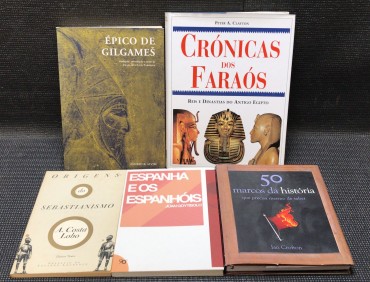 «Lote 5 Livros de História» 