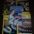 Cinco livros diversos sobre Culinária
