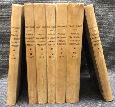 «Manual del Librero Hispano-Americano - 7 Tomos»