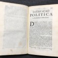 «Obras do Doutor Duarte Ribeiro de Macedo - Tomo I - 1767»