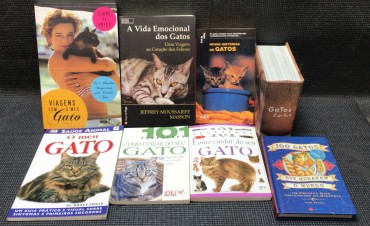 «Lote 8 Livros Gatos» 