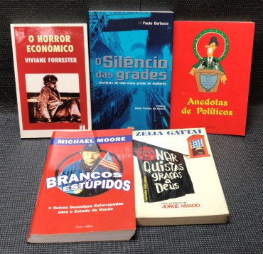 «Lote 5 Livros Diversos» 