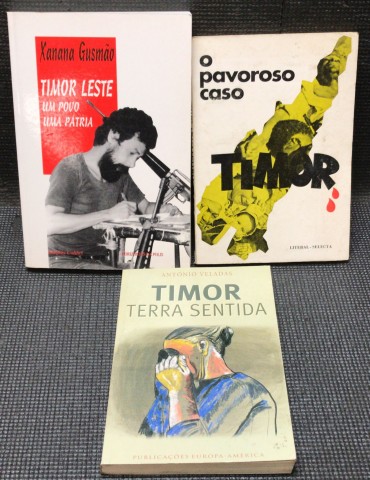 «Lote 3 Livros Timor»