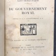«Du Governement Royal» 