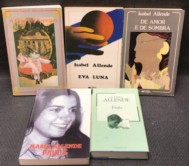 «Lote 5 Livros Isabel Allende» 