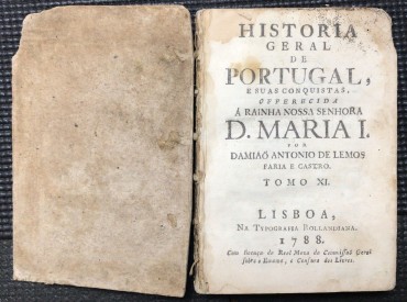 «História Geral de Portugal - Tomo XI - 1788»
