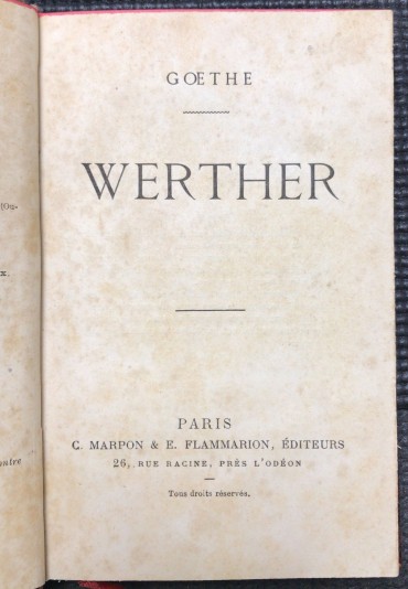 «Werther» 