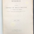 «Memórias do Professor Thomaz de Mello Breyner 4º Conde de Mafra 1880-1883»