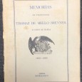 «Memórias do Professor Thomaz de Mello Breyner 4º Conde de Mafra 1880-1883»