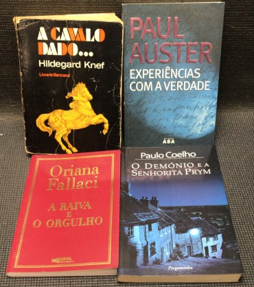 «Lote 4 Livros»