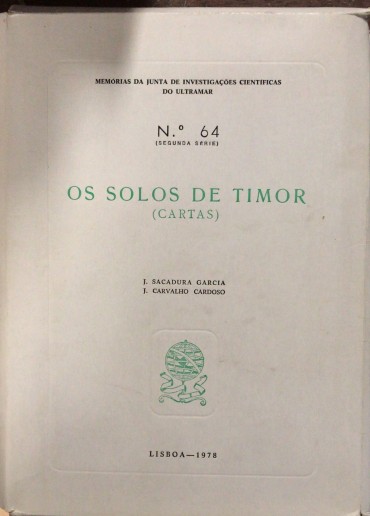 «Os Solos de Timor - Cartas»