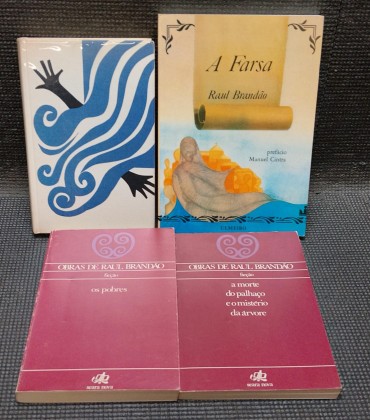 «Lote 4 Livros Raul Brandão»