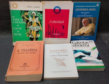 «Lote 6 Livros Diversos» 