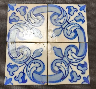 Quatro azulejos 