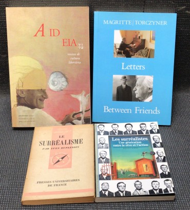 «Lote 4 Livros Surrealismo»