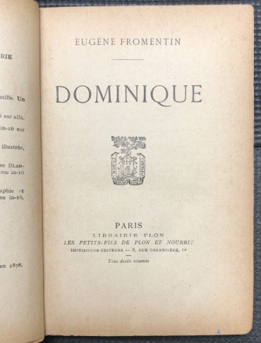 «Dominique»