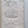 OBSERVATIONS SUR LA VASE QUE L`ON CONSERVAIT À GENES SOUS LE NOM DE SACRO CATINO