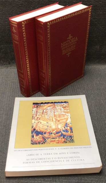 «Lote 3 Livros Genealogia e História»