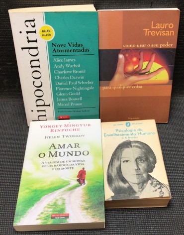«Lote 4 Livros Desenvolvimento Pessoal»