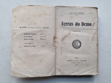 AQUILINO RIBEIRO – 1º edição