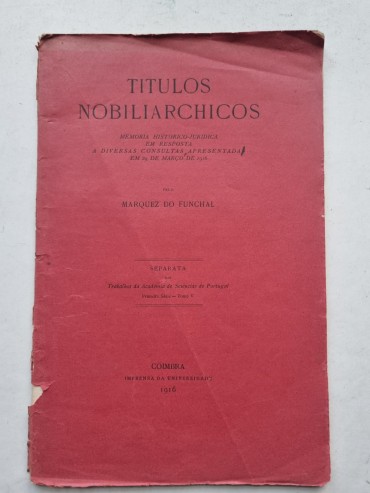 TITULOS NOBILIARCHICOS