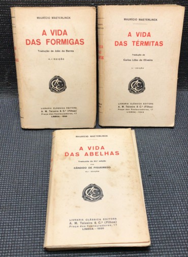 «A Vida das Abelhas/ Formigas / Térmitas»