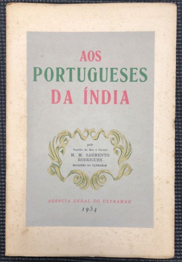 «Aos Portugueses da Índia»