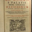 «Decisionum Svpremi Senatvs  Lvsitaniae - 1699»