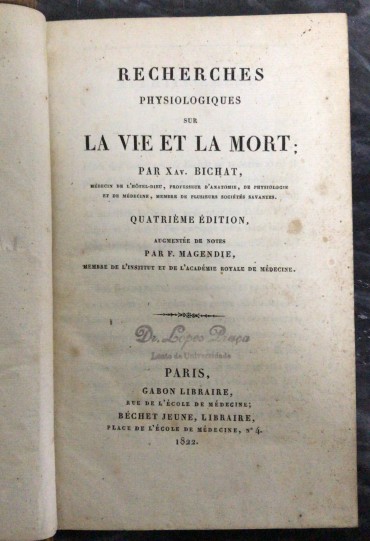 «Vie et Mort - 1822» 