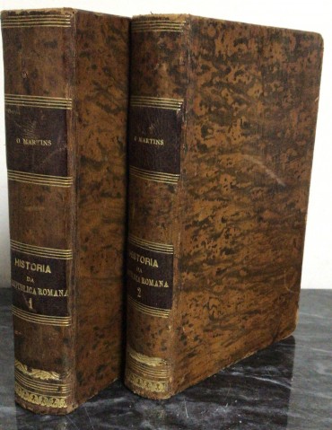«Historia da Republica Romana - 2 Volumes» 