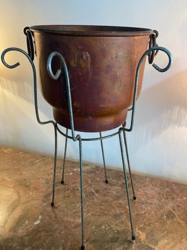 Floreira em Cobre e Metal 