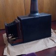Máquina de fotografar de fole