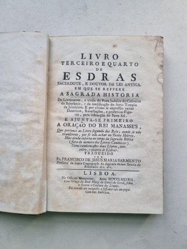 LIVRO TERCEIRO E QUARTO DE ESDRAS