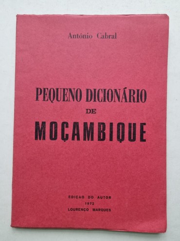 PEQUENO DICIONÁRIO DE MOÇAMBIQUE