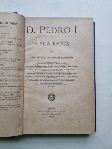 D. PEDRO I E A SUA ÉPOCA