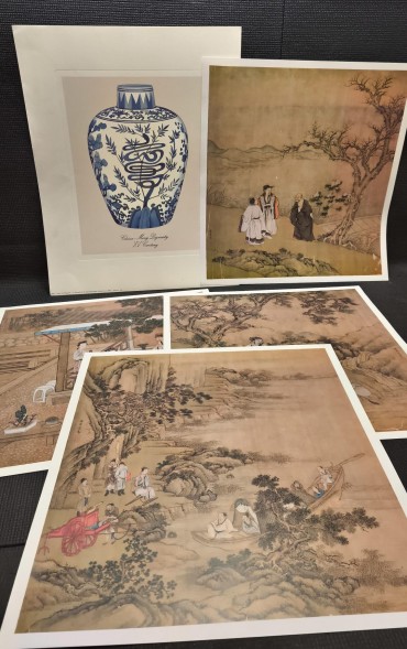 Cinco impressões com temas japoneses 