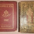 Dois Livros - Edições e encadernações a dourado de Luxo