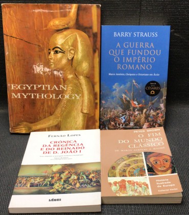 «Lote 4 Livros de História» 