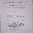 Amelia by Henry Fielding em três volumes