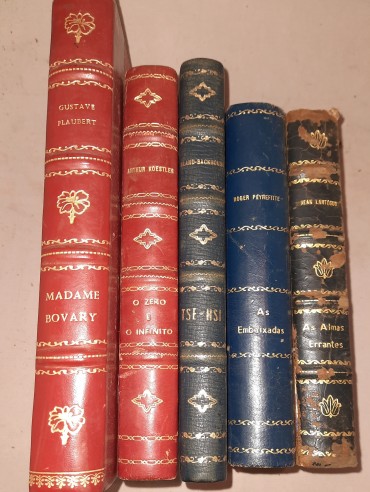 Cinco Livros Romanceados dos Anos 50/60