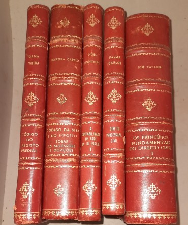 Cinco Livros de Direito, Contabilidade e Códigos de Impostos