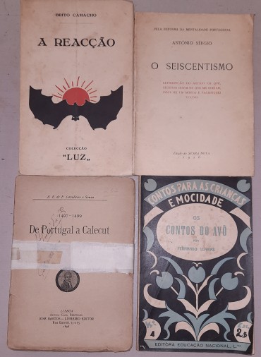 Quatro Livros (Contos, Romances, Reproduções de Artigos, Etc)