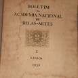 Boletim da Academia Nacional de Belas-Artes – Lisboa 1932