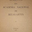 Boletim da Academia Nacional de Belas-Artes – Lisboa 1932