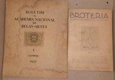 Boletim da Academia Nacional de Belas-Artes – Lisboa 1932