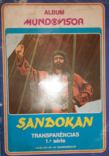 Sandokan - Caderneta de 120 Transparências – Completa	