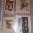 Lote de 28 Ex-Libris Portugueses e estrangeiros