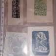 Lote de 28 Ex-Libris Portugueses e estrangeiros